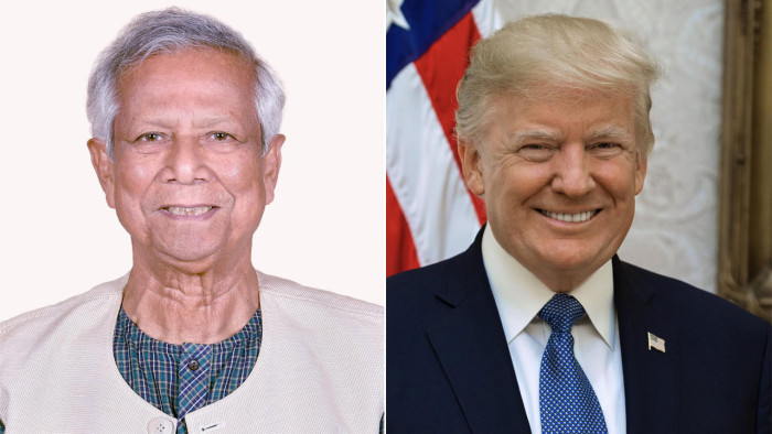 ড. ইউনূসকে শুভেচ্ছা জানিয়ে ট্রাম্পের বিশেষ বার্তা ড. ইউনূসকে শুভেচ্ছা জানিয়ে ট্রাম্পের বিশেষ বার্তা