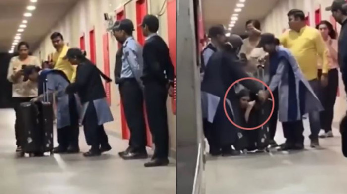 প্রেমিকাকে স্যুটকেসে ভরে হোস্টেলে নেওয়ার সময় ধরা শিক্ষার্থী