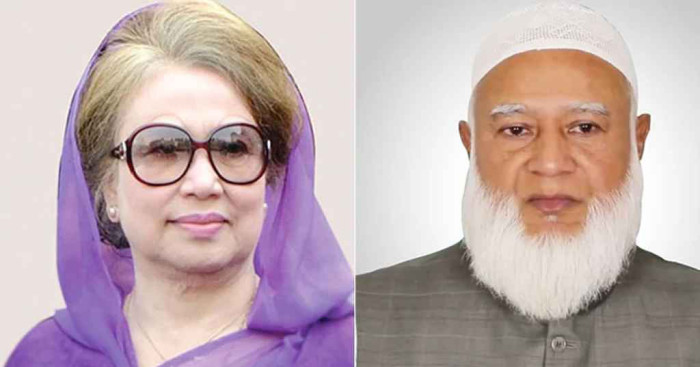 লন্ডনে খালেদা জিয়ার সঙ্গে সাক্ষাৎ করলেন জামায়াত আমির