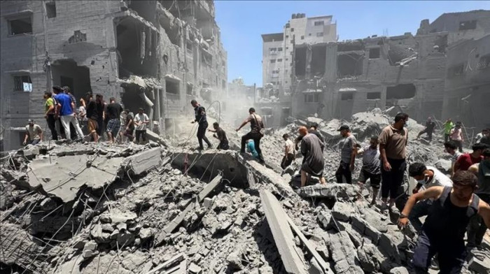 গাজায় ইসরায়েলি হামলায় নিহত আরও ৫৩ ফিলিস্তিনি