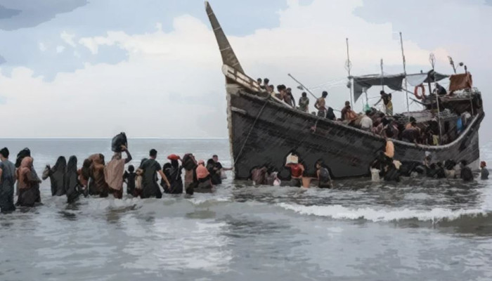 দিল্লি থেকে ৪০ রোহিঙ্গাকে নিয়ে সাগরে ফেলে দিলো ভারত