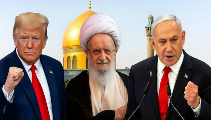 ট্রাম্প ও নেতানিয়াহুকে ‘আল্লাহর শত্রু’ ঘোষণা, ফতোয়া জারি ইরানের শীর্ষ ধর্মীয় নেতার ট্রাম্প ও নেতানিয়াহুকে ‘আল্লাহর শত্রু’ ঘোষণা, ফতোয়া জারি ইরানের শীর্ষ ধর্মীয় নেতার