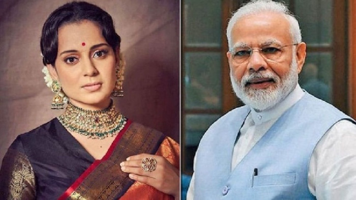মোদির জন্মদিনে অভিনব শুভেচ্ছা কঙ্গনার