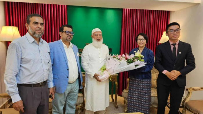 জামায়াত আমিরের সঙ্গে ভুটান রাষ্ট্রদূতের বৈঠক