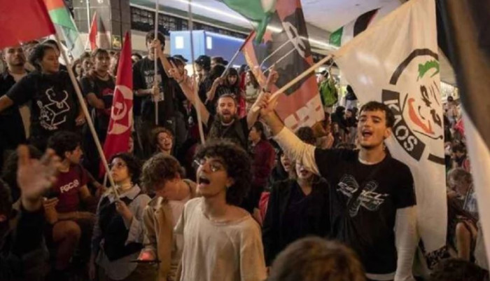 ফ্লোটিলায় হামলার প্রতিবাদে ইউরোপ জুড়ে বিক্ষোভ