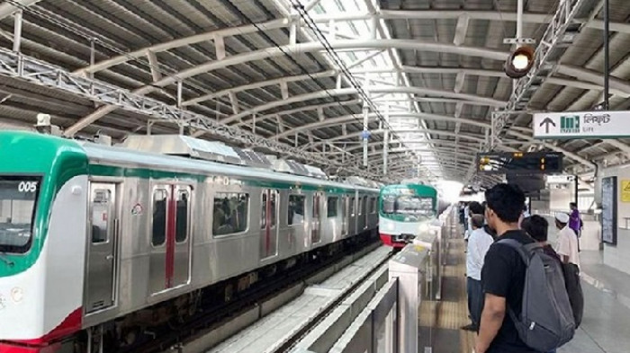 উত্তরা-মতিঝিল রুটে মেট্রো রেল চলাচল স্বাভাবিক