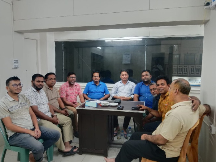 বরিশাল জেলা সাংবাদিক ইউনিয়নের কার্যনির্বাহী কমিটির বিশেষ সভা