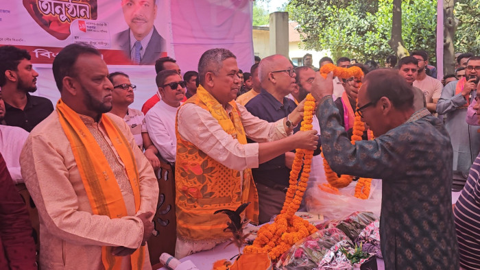 শ্রীপুরে ৮ আদিবাসী জাতিগোষ্ঠীর পাঁচ শতাধিক সদস্য বিএনপিতে যোগদান