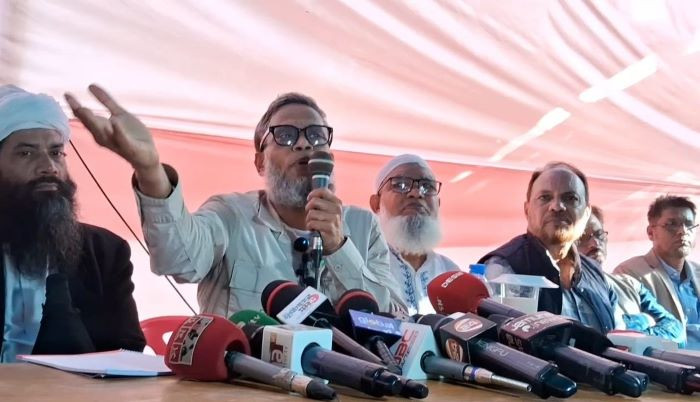 মুন্সীগঞ্জ-৩ আসনে বিএনপি প্রার্থী রতনের সংবাদ সম্মেলন