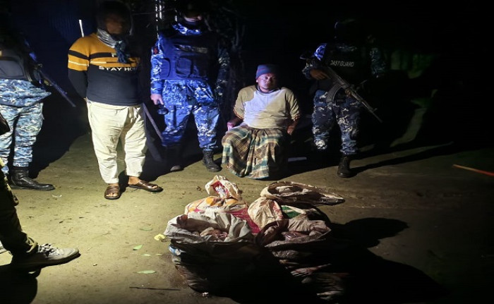 পাথরঘাটায় ১০২ কেজি হরিণের মাংসসহ আটক ১