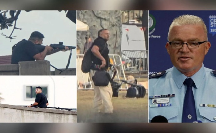 অস্ট্রেলিয়ার বন্ডি বিচে  বাবা ও ছেলের বন্দুক হামলায় নিহত ১৬