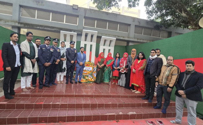 মান্দায় যথাযোগ্য মর্যাদায় বিজয় দিবস পালিত